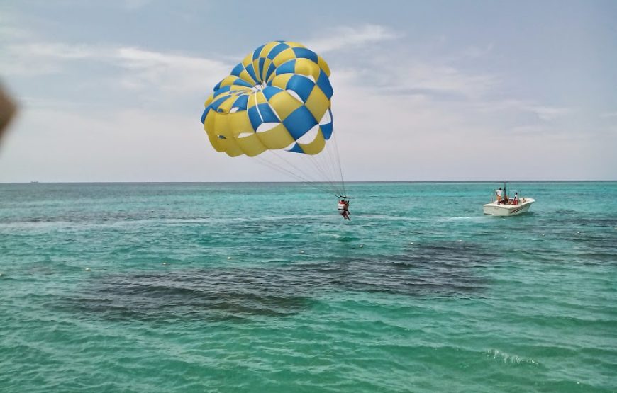 Parasailing Plus  Reef Snorkeling Speed Tubing Water Sports Combo Jamaica