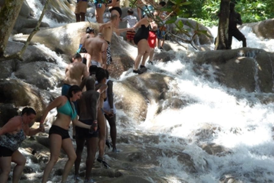 Dunn's River falls Falmouth Jamaica