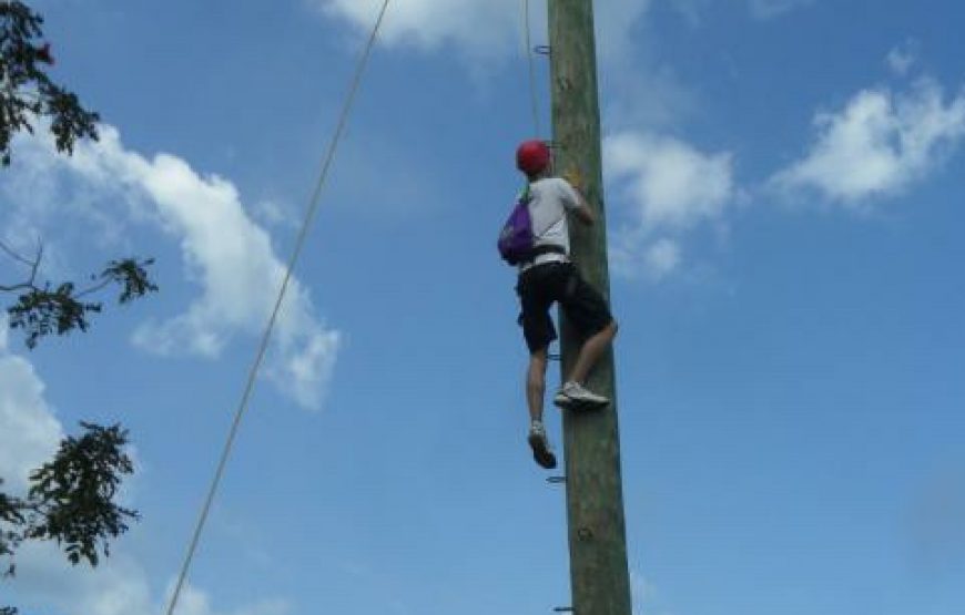Zip Line Tour Jamaica Extreme High Mountain Zipline Adventure Canopy  Park