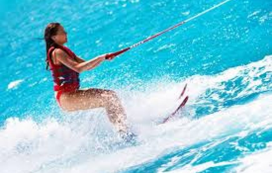 Water skiing+Para-sail +Reef Snorkel Triple Thrill Pack Water Sports Combo Jamaica