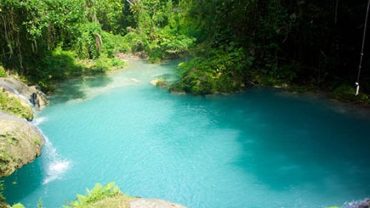 blue hole waterfalls Falmouth Jamaica